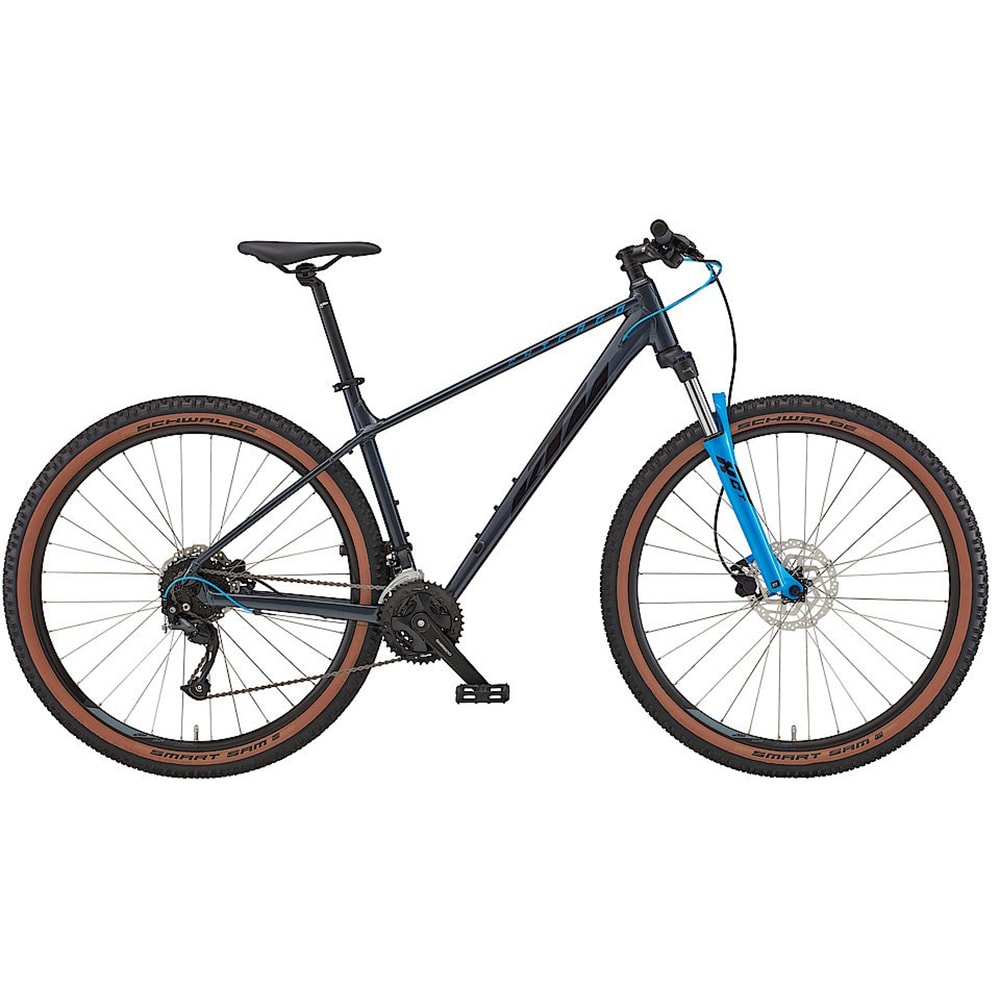 Bicicleta MTB KTM Chicago 291 M, roata 29", 27 viteze, schimbator Shimano, frana disc hidraulica, gri