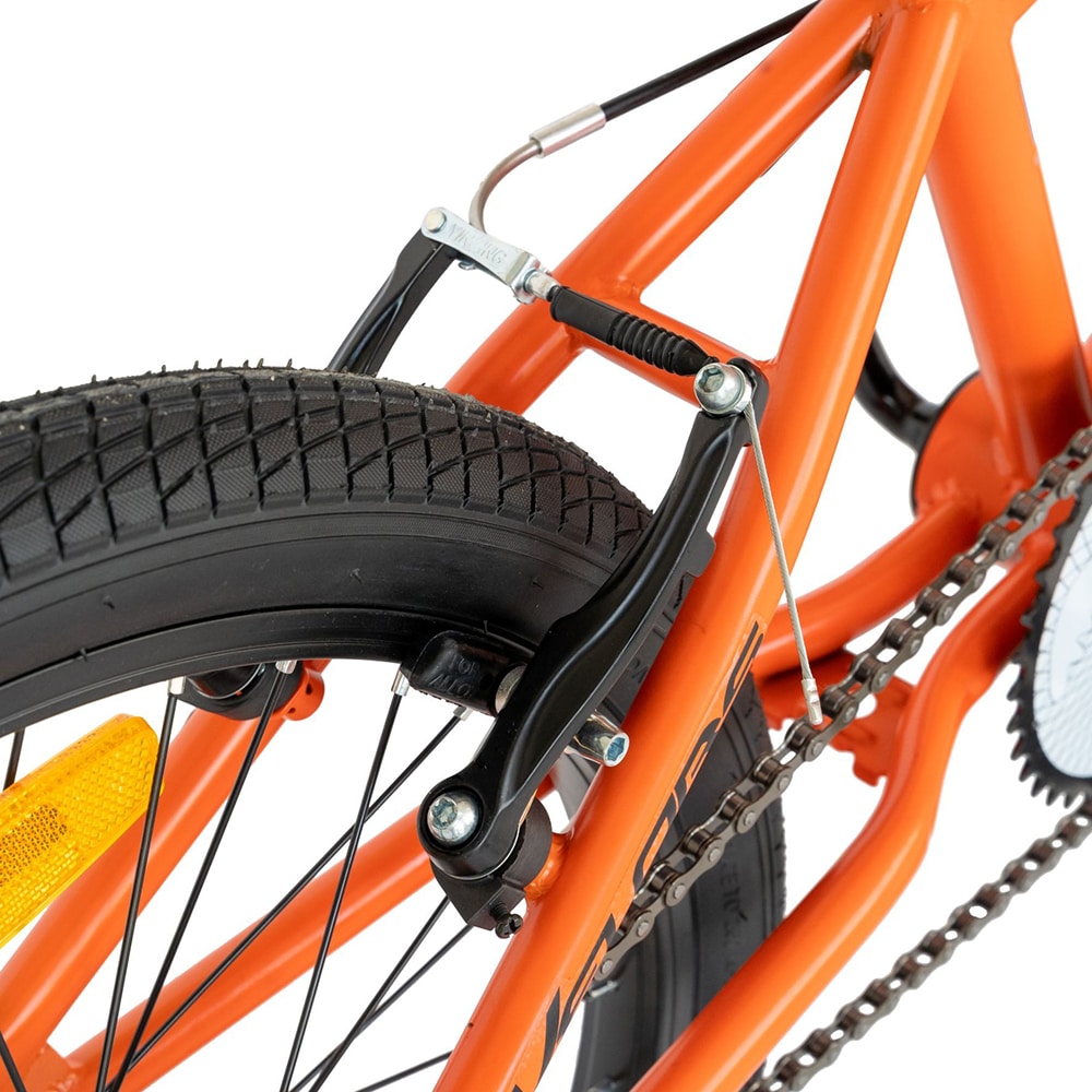 Bicicleta copii BMX VELORS Rocker V2016A, roata 20", frana V-brake, portocaliu