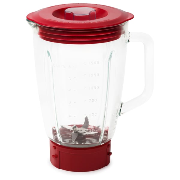 Blender OURSSON Fresh Style BL0642G/RD, 2l, 600W, 7 trepte viteza, rosu