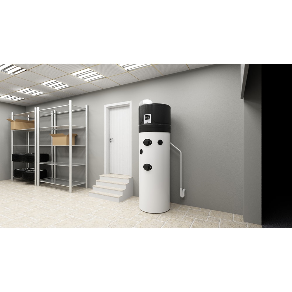 Boiler cu pompa de caldura TESY HPWH 3.1 FS 260 U02 S, 260l, 1500W, Alb