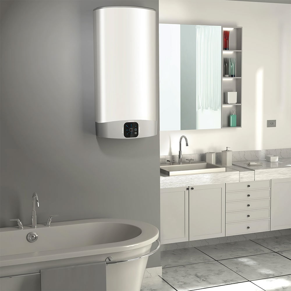 Boiler electric ARISTON Velis Evo 80 EU, 80l, 2x1500W, alb