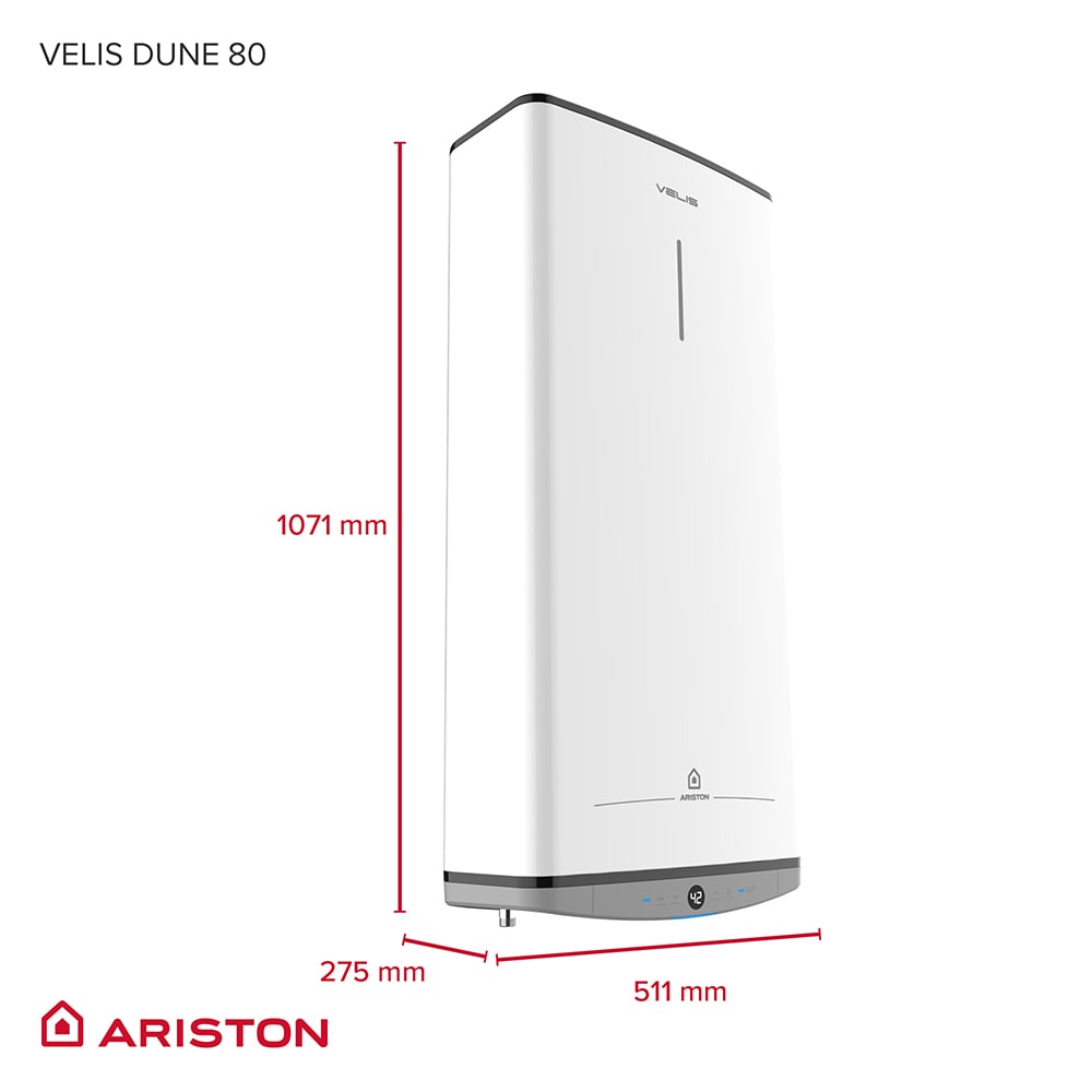 Boiler electric ARISTON Velis Dune, 80L, 1500W, alb