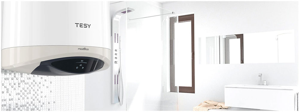 Boiler electric TESY ModEco Cloud GCV 804724D C22 ECW, Wi-Fi, 80l, 2400W, alb