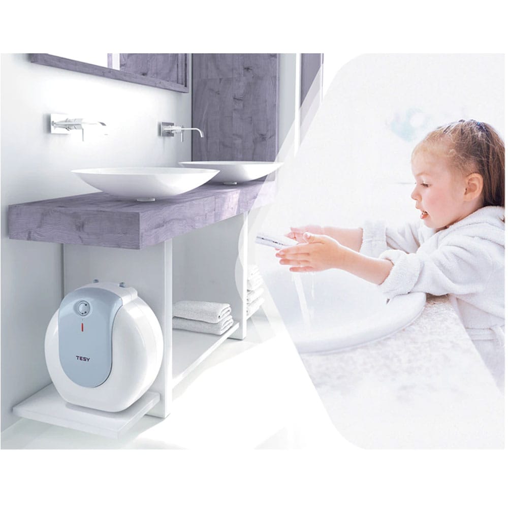 Boiler electric TESY BiLight Compact GCU 1015 L52 RC, 10l, 1500W, alb