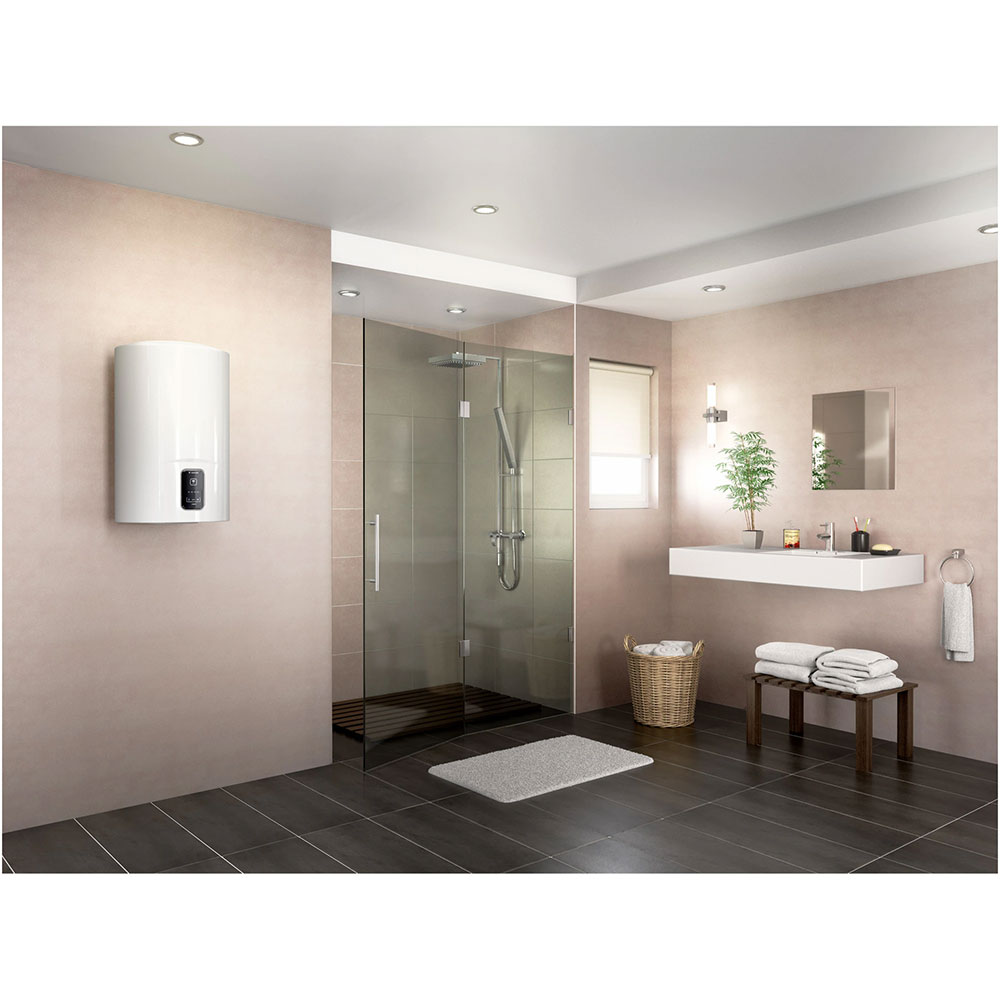 Boiler electric ARISTON Lydos, Wi-Fi, 80l, 1800W, alb