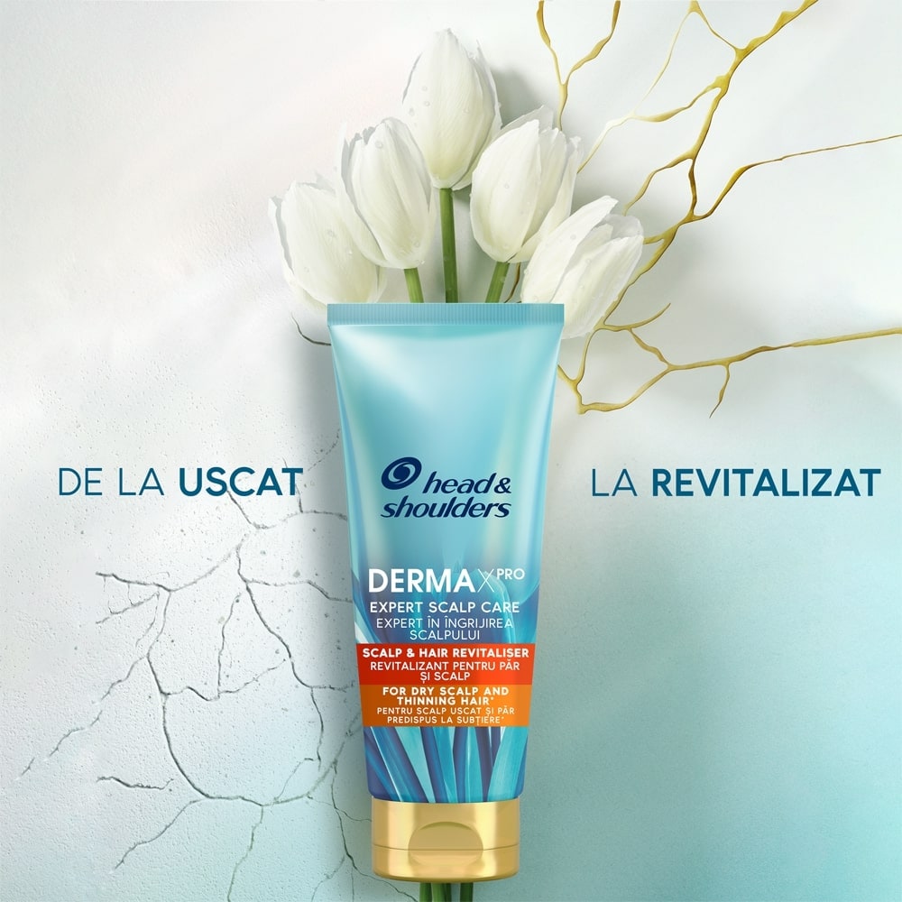 Balsam de par HEAD&SHOULDERS Derma X Pro Revitalizare, 220ml