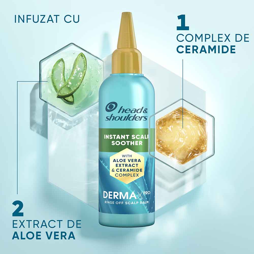 Balsam de par HEAD&SHOULDERS Derma X Pro Aloe Vera, 145ml