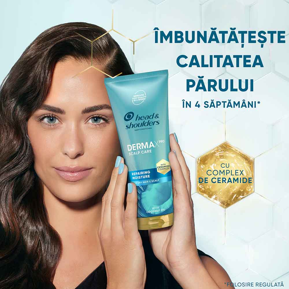 Balsam de par HEAD&SHOULDERS Derma X Pro Hidratare, 220ml