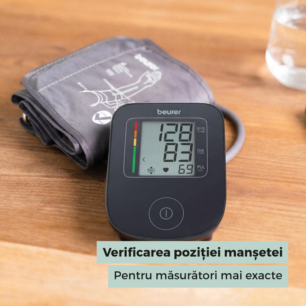 Tensiometru digital de brat BEURER BM23 LE, negru