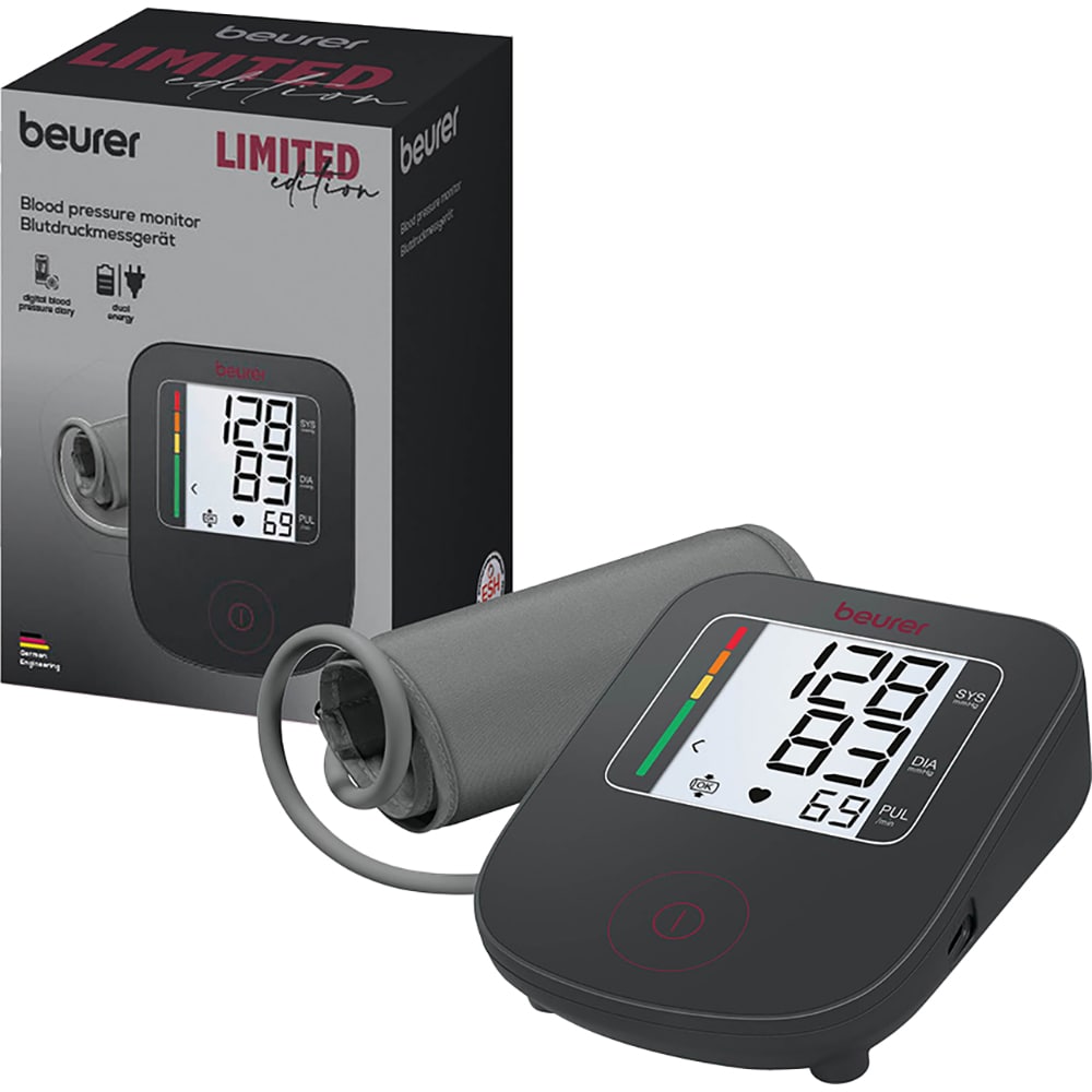 Tensiometru digital de brat BM23 editie limitata BEURER, negru