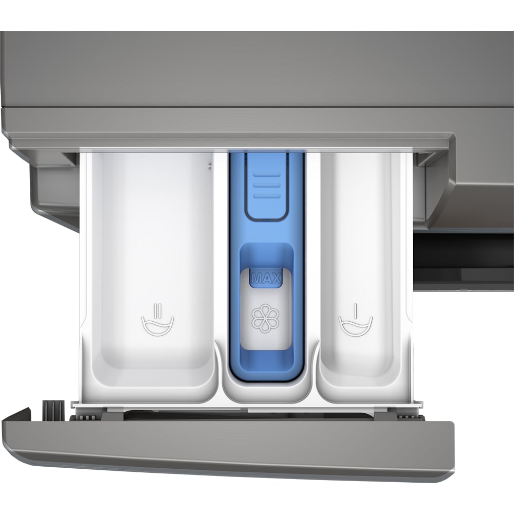 Masina de spalat rufe frontala cu uscator BEKO BM5DFT49442GB, SteamCure, 9/6 kg, 1400rpm, Clasa A/D, gri