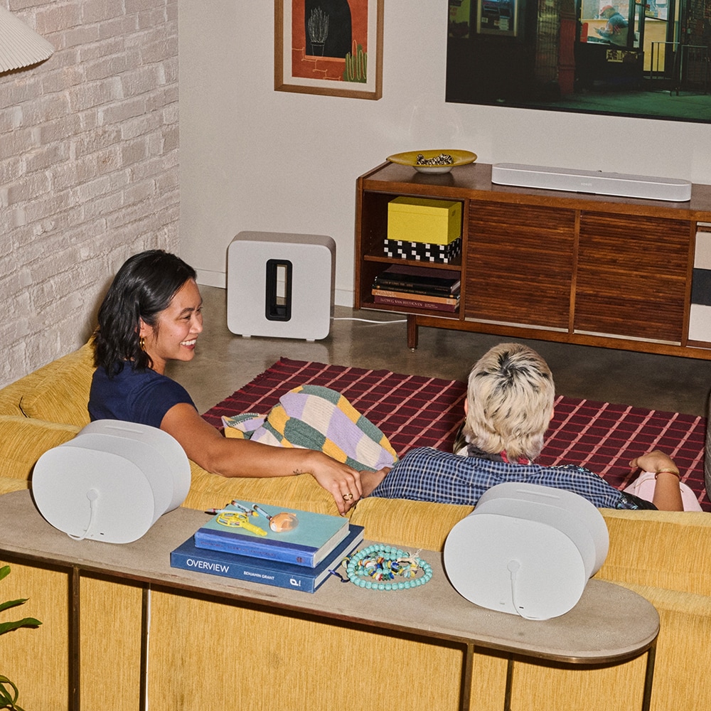 Soundbar SONOS Beam Ultra, 7.1.2, Wi-Fi, Dolby Atmos, alb