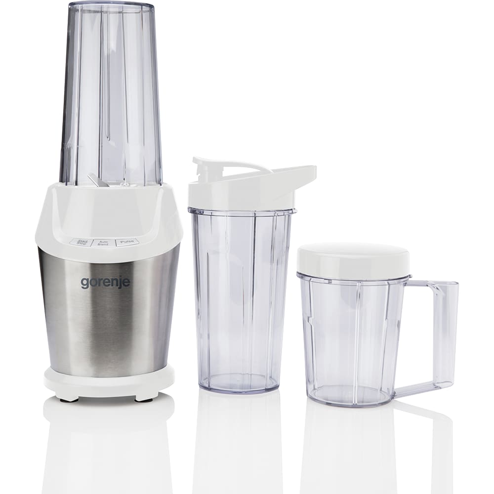 Blender GORENJE BN1000E, 0.7l, 1000W, viteza variabila, alb-argintiu