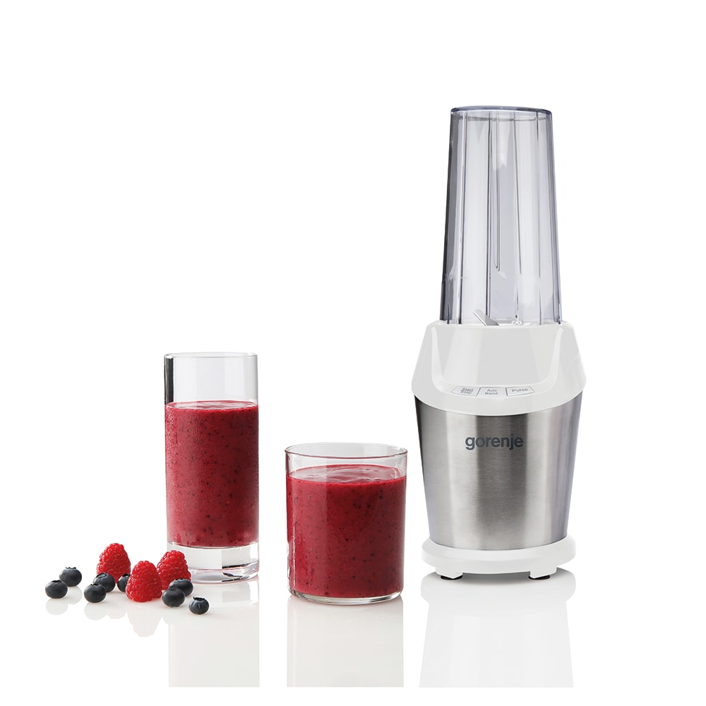 Blender GORENJE BN1000E, 0.7l, 1000W, viteza variabila, alb-argintiu