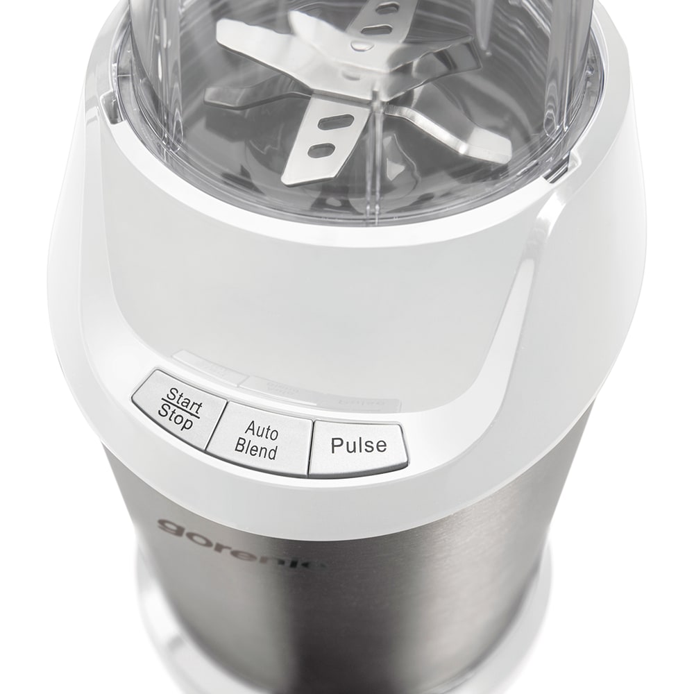 Blender GORENJE BN1000E, 0.7l, 1000W, viteza variabila, alb-argintiu