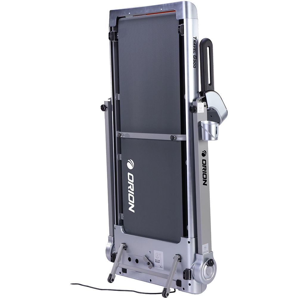 Banda de alergat ORION Travel G300, viteza maxima 15km/h, greutate maxima 100kg, gri