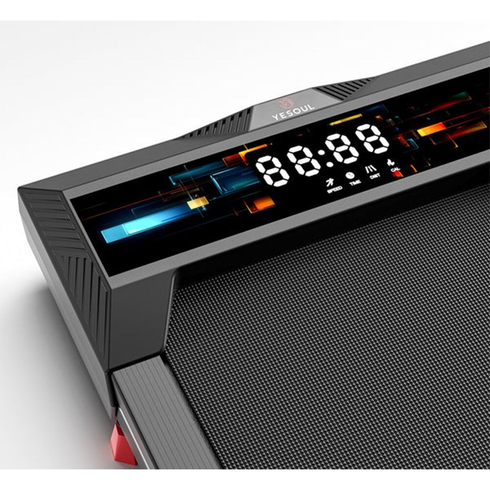 Banda de alergat YESOUL W1, viteza maxima 6km/h, greutate maxima 120kg, negru