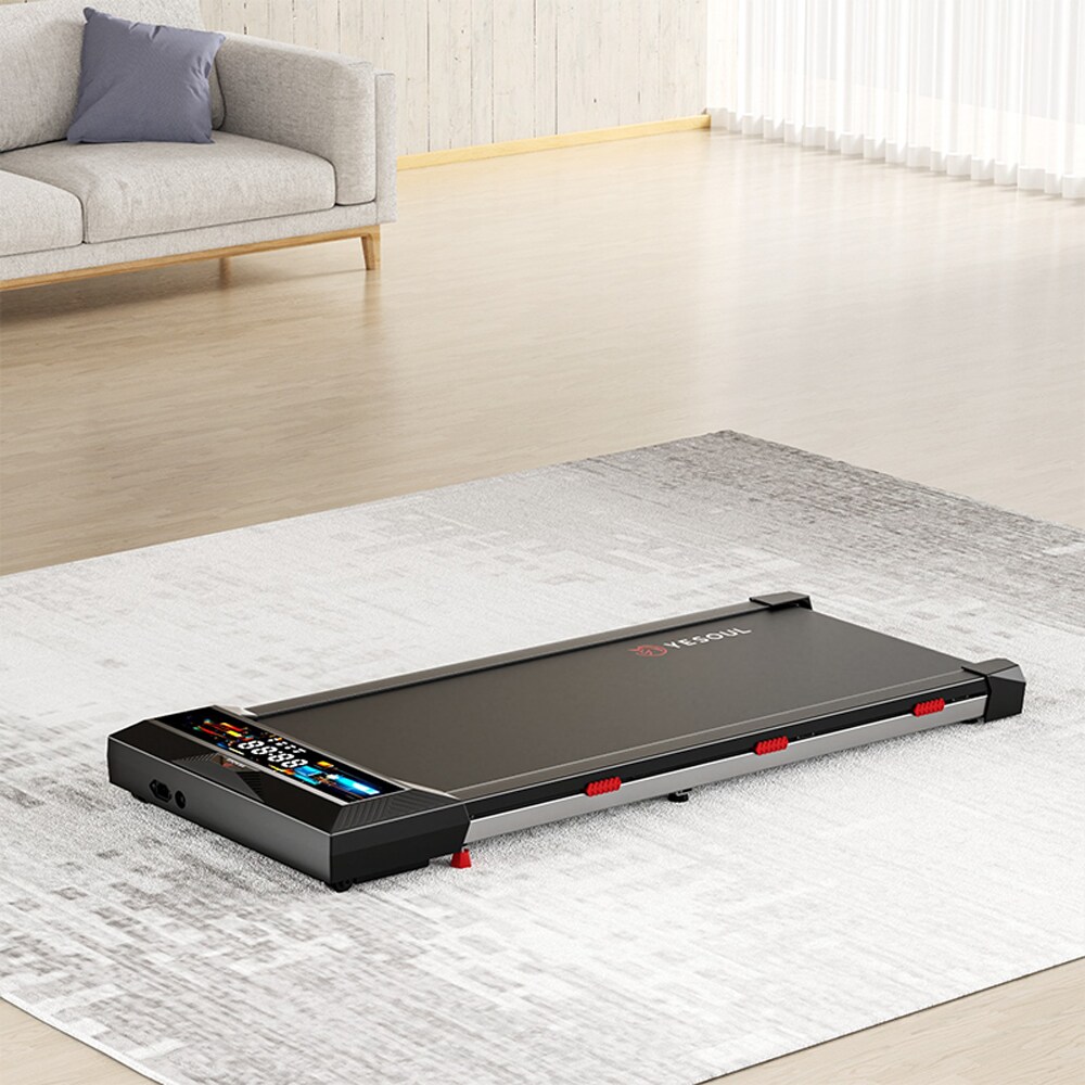 Banda de alergat YESOUL W1, viteza maxima 6km/h, greutate maxima 120kg, negru