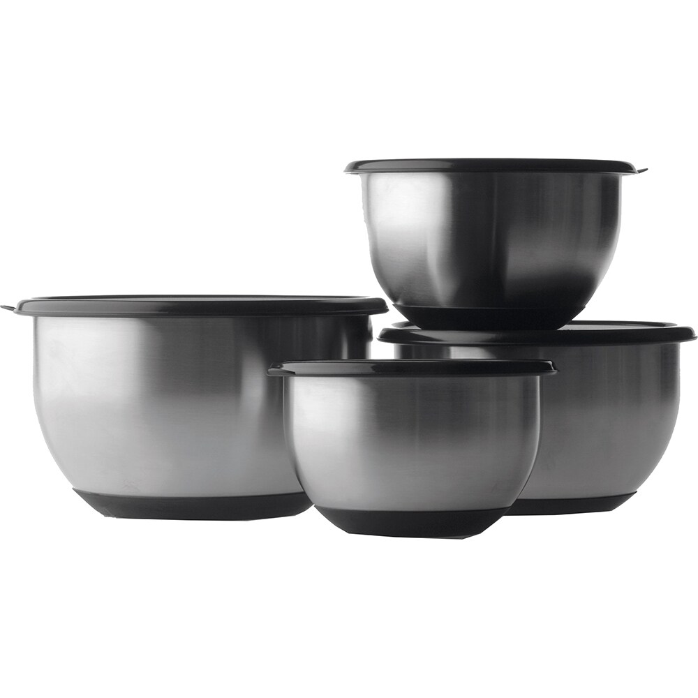 Set de boluri BERGHOFF 1106251, 8 piese, 1.5-4.5l, inox, argintiu