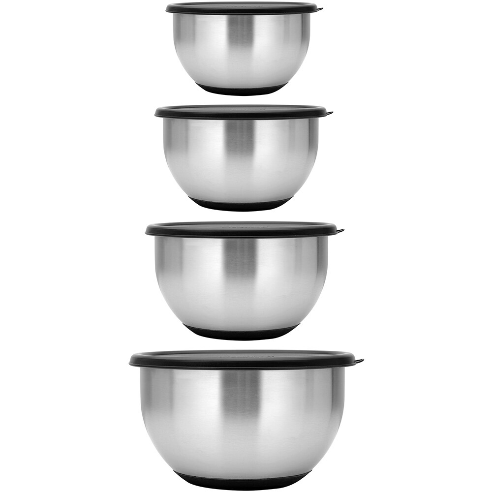 Set de boluri BERGHOFF 1106251, 8 piese, 1.5-4.5l, inox, argintiu