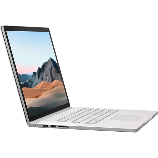 Laptop 2 in 1 MICROSOFT Surface Book 3, Intel Core i7-1065G7 pana la 3.9GHz, 15" Touch, 32GB, SSD 512GB, NVIDIA GeForce GTX 1660 Ti Max-Q Design 6GB, Windows 10 Home, platinum