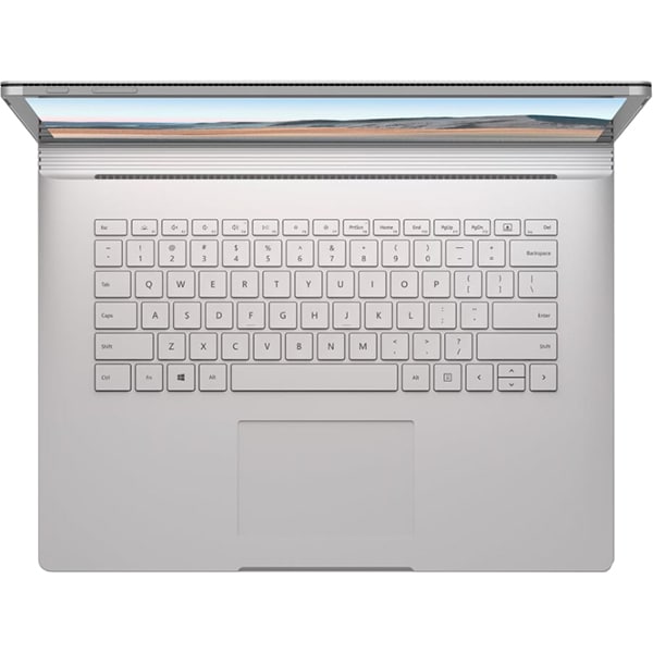 Laptop 2 in 1 MICROSOFT Surface Book 3, Intel Core i7-1065G7 pana la 3.9GHz, 15" Touch, 32GB, SSD 512GB, NVIDIA GeForce GTX 1660 Ti Max-Q Design 6GB, Windows 10 Home, platinum