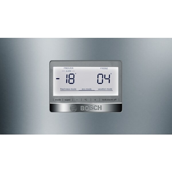 Combina frigorifica BOSCH KGN39AI35, No Frost, 366 l, H 203 cm, Clasa A++, inox