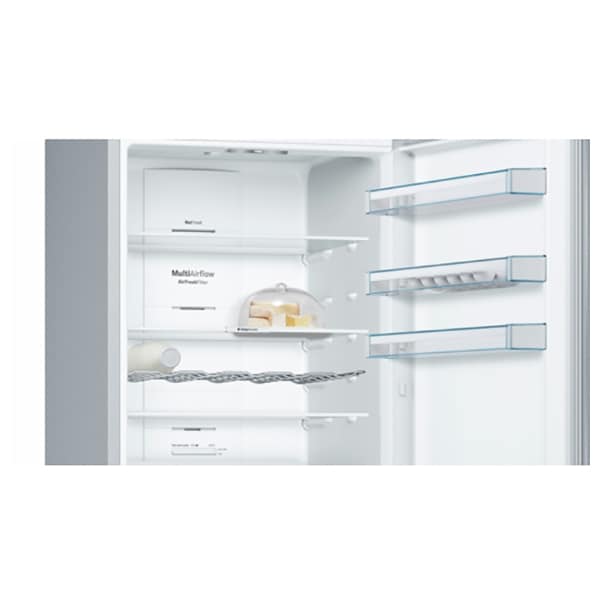 Combina frigorifica BOSCH KGN56XL30, No Frost, 505 l, H 193 cm, Clasa A++, argintiu