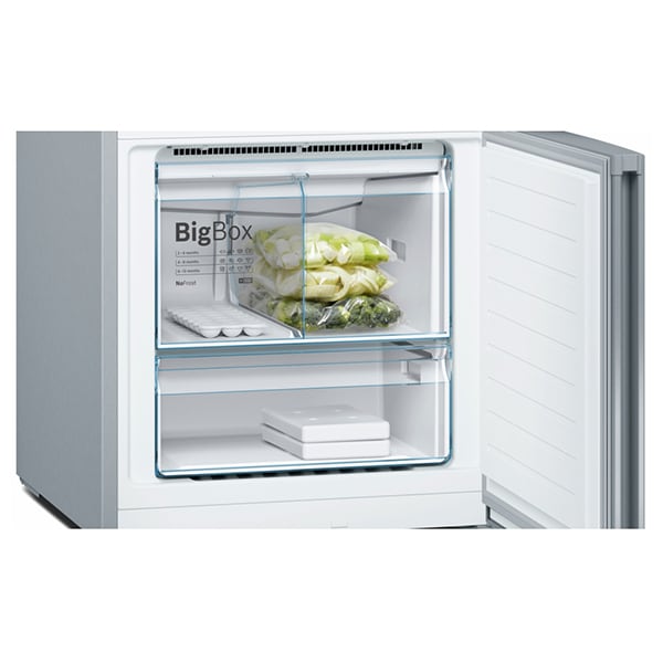 Combina frigorifica BOSCH KGN56XL30, No Frost, 505 l, H 193 cm, Clasa A++, argintiu