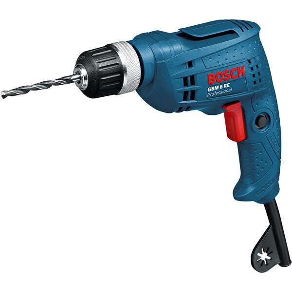 Masina de gaurit si insurubat (bormasina) BOSCH GBM 6 RE Professional, 350W, 4000RPM, mandrina rapida