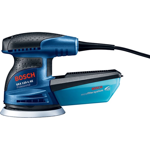 Masina de slefuit rotativa BOSCH GEX 125-1 AE Professional, 250W, 12000RPM, disc 125mm