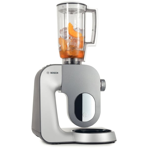 Robot de bucatarie BOSCH Styline MUM54251, vas 3.9l, blender 1.25l, 900W, 7 trepte viteza, alb-argintiu
