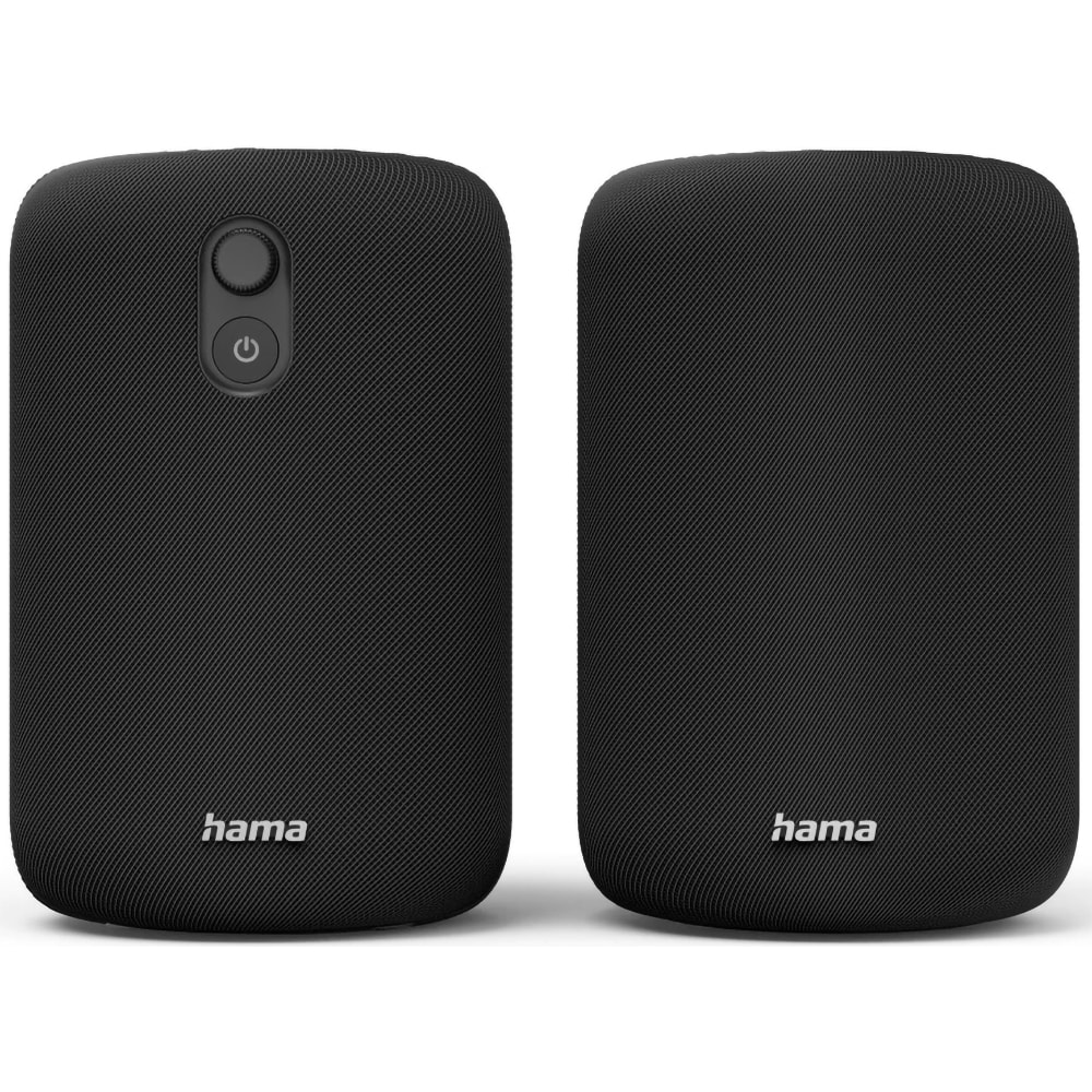 Boxe HAMA SoundRoller, 2.0, Bluetooth, Acumulator, negru
