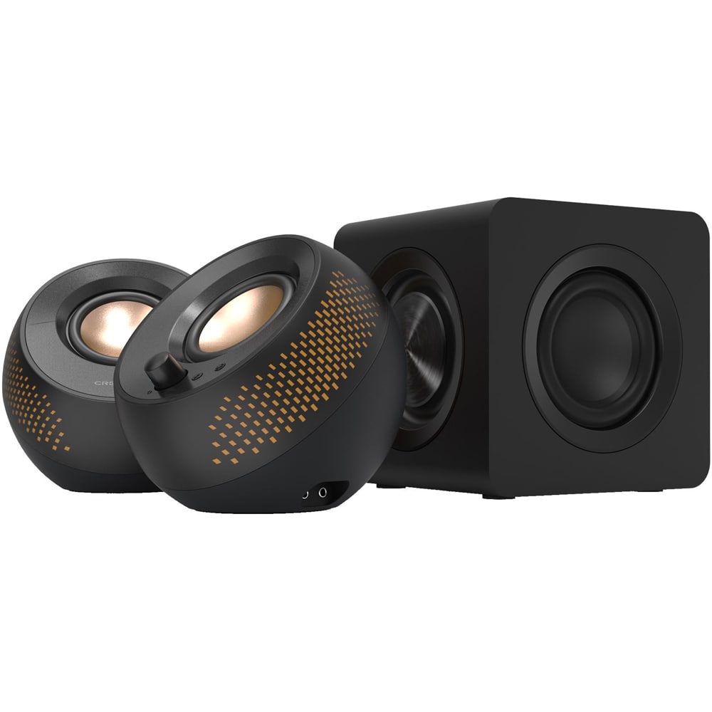Boxe CREATIVE Pebble X Plus, 2.1,15W, negru
