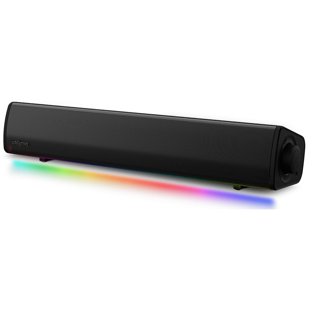 Soundbar PC CREATIVE Sound Blaster GS3, 2.0, 24W, Bluetooth, negru