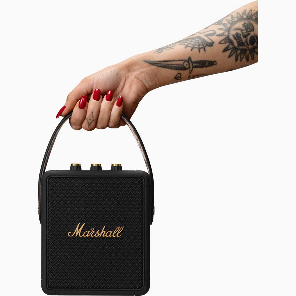 Boxa portabila MARSHALL Stockwell II, Bluetooth, IPX4, Black and Brass