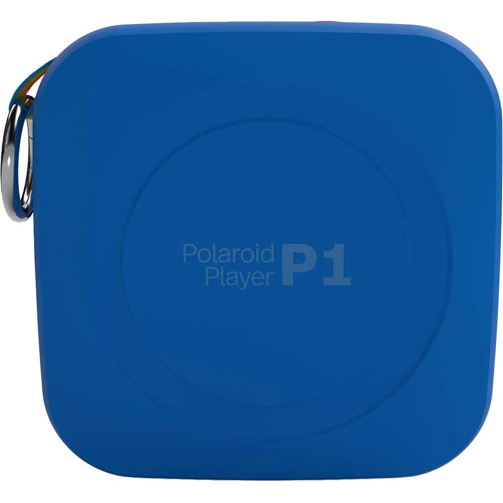 Boxa portabila POLAROID P1, Bluetooth, IPX5, albastru-alb