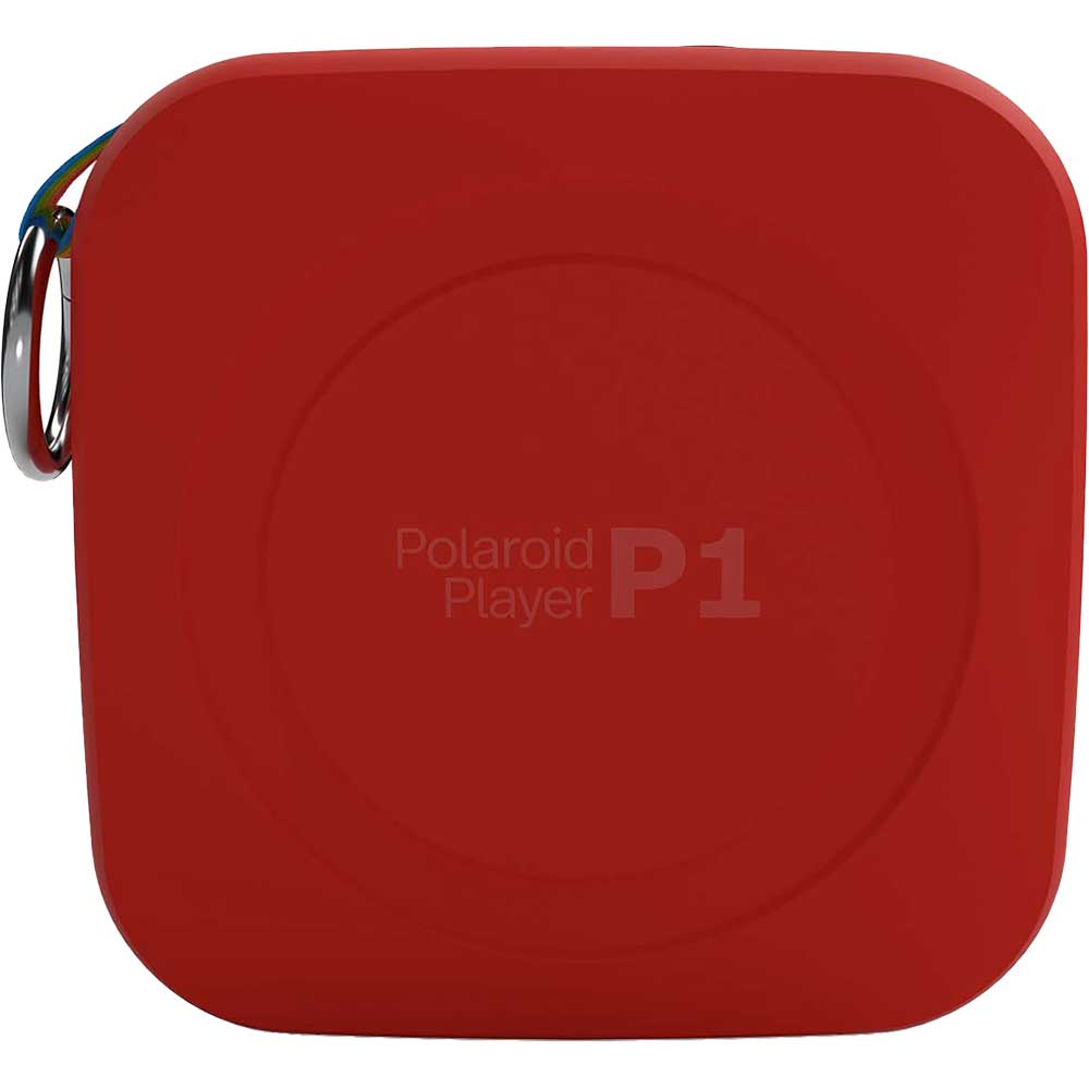 Boxa portabila POLAROID P1, Bluetooth, IPX5, rosu-alb