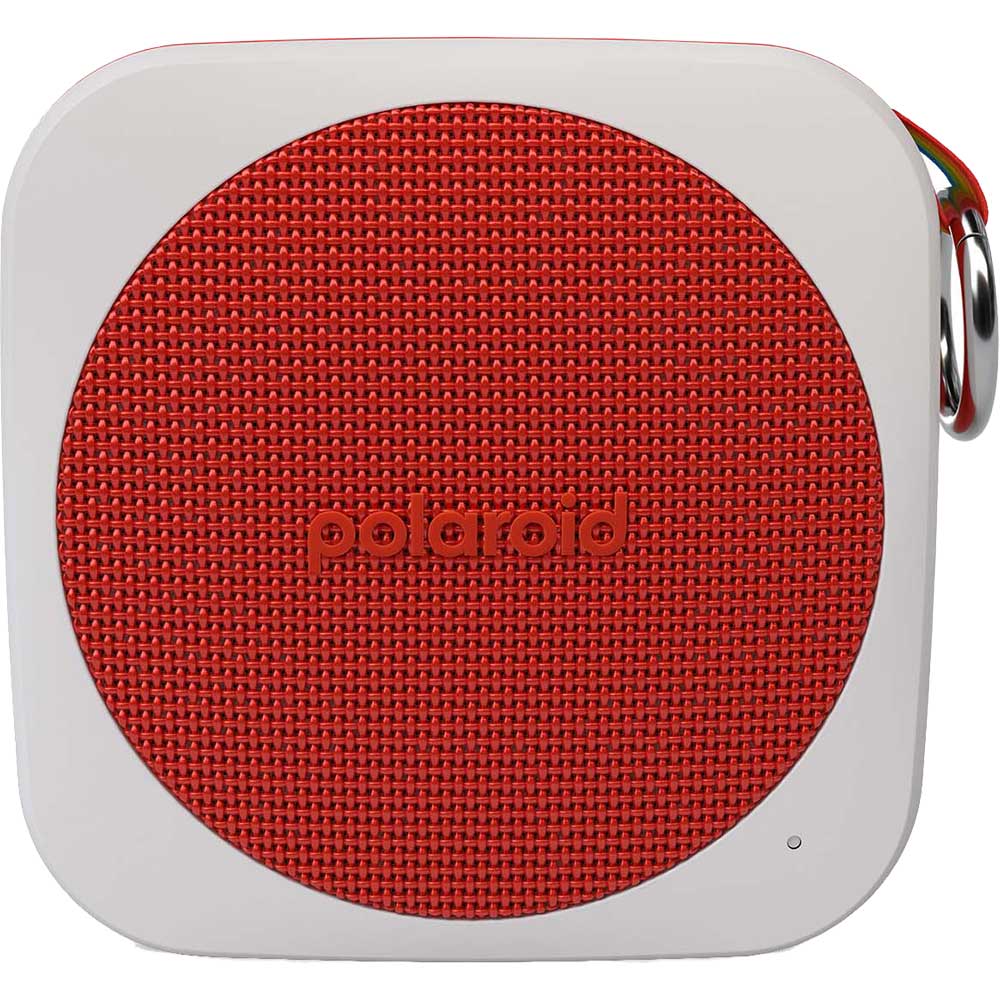 Boxa portabila POLAROID P1, Bluetooth, IPX5, rosu-alb