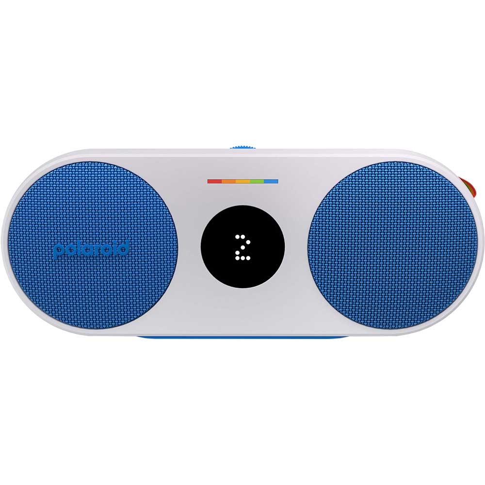 Boxa portabila POLAROID P2, Bluetooth, albastru-alb