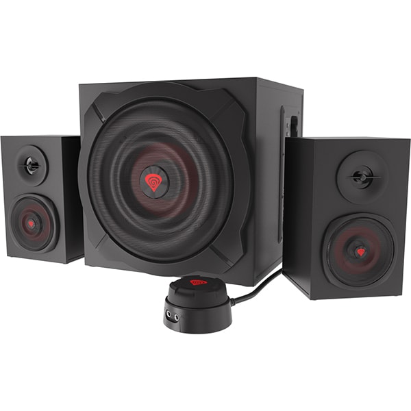 Boxe gaming GENESIS Helium 610BT, 2.1, 60W, Bluetooth, negru