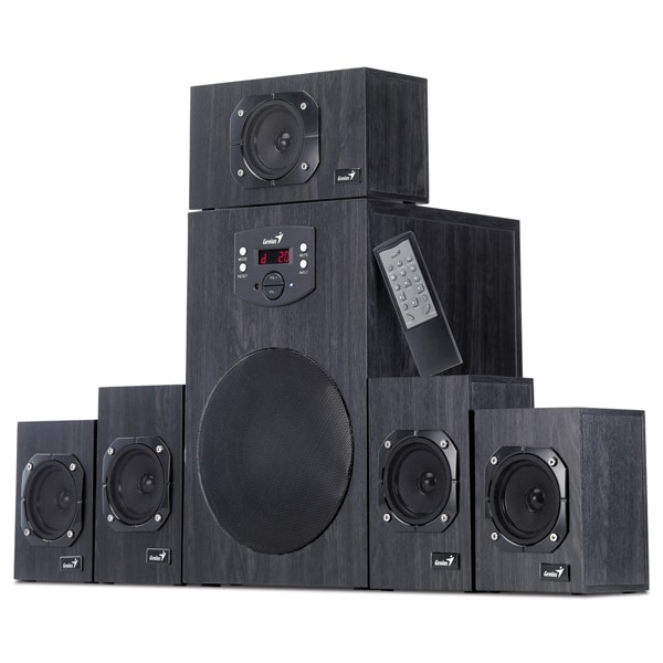 Boxe GENIUS SW-HF5.1 4500, 5.1, 125W, negru