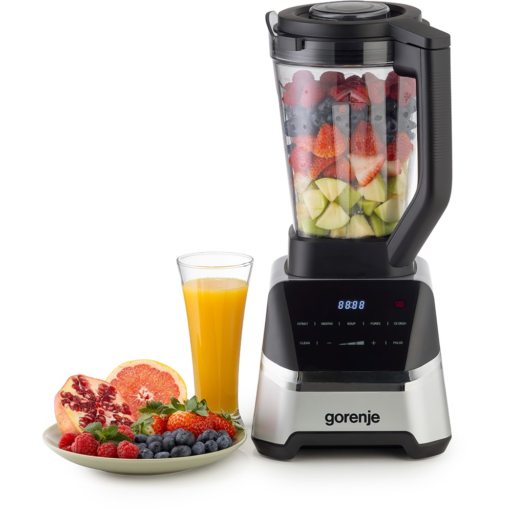 Blender GORENJE BP1500DE, 2l, 1500W, 6 trepte viteza, argintiu-negru