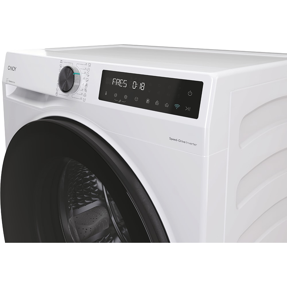 Masina de spalat rufe frontala CANDY BP 410BL8-S, ProActive Wash, 10 kg, 1400rpm, Clasa A, Wi-Fi, alb