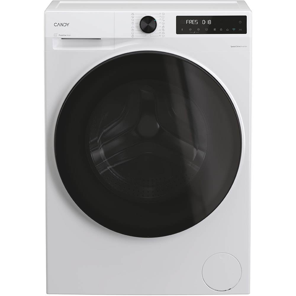 Masina de spalat rufe frontala CANDY BP 413BL8-S, ProActive Wash, 13 kg, 1400rpm, Clasa A, Wi-Fi, alb