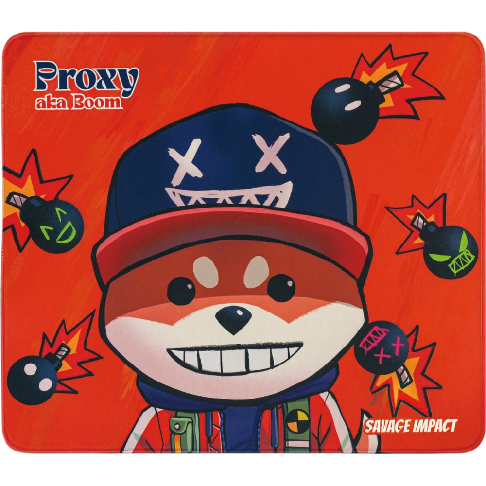 Mouse Pad Gaming A4TECH BP-45 Proxy Boom Fire, rosu