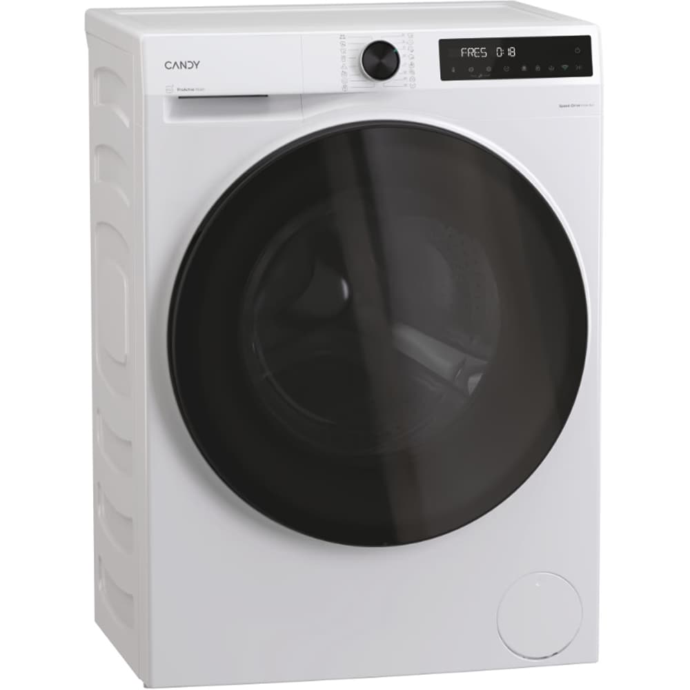Masina de spalat rufe frontala slim CANDY ProWash 550 BP 48SBL6-S, Steam, 8 kg, 1400rpm, Clasa A, Wi-Fi, alb