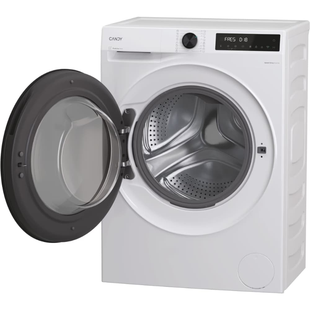 Masina de spalat rufe frontala slim CANDY ProWash 550 BP 48SBL6-S, Steam, 8 kg, 1400rpm, Clasa A, Wi-Fi, alb
