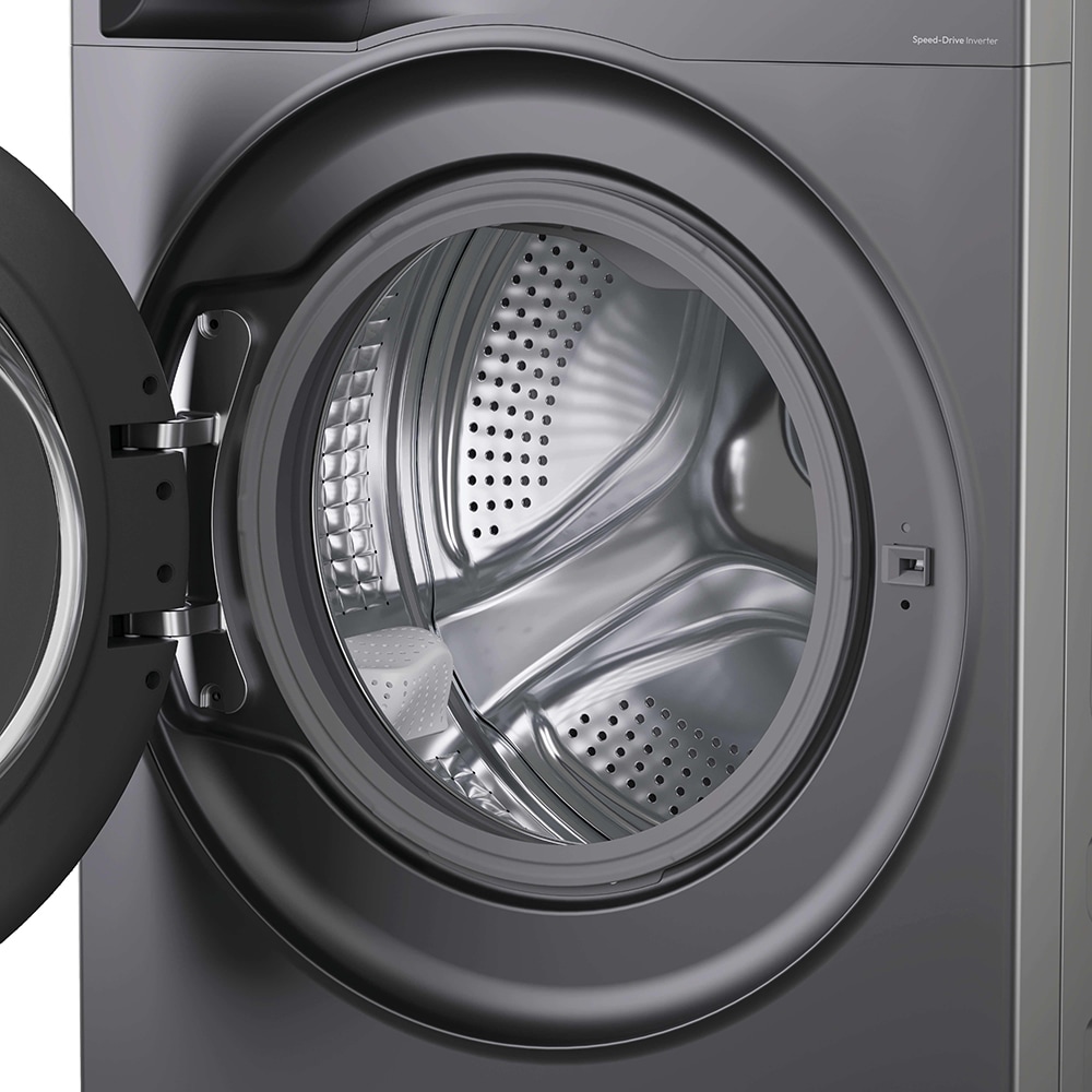 Masina de spalat rufe frontala CANDY ProWash 550 BP 49SBL8G-S, Steam, 9 kg, 1400rpm, Clasa A, Wi-Fi, antracit