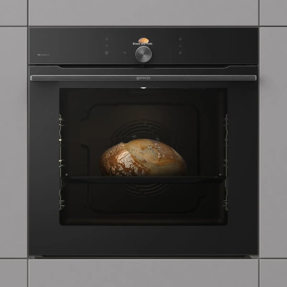 Cuptor incorporabil GORENJE BP6138B, Electric, Autocuratare pirolitica, 77 l, Clasa A+, Wi-Fi, negru